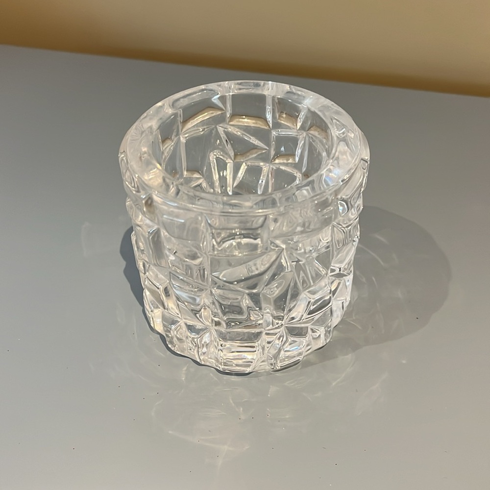 Tiffany & Co. Crystal Votive Candle Holder🎉 VTG